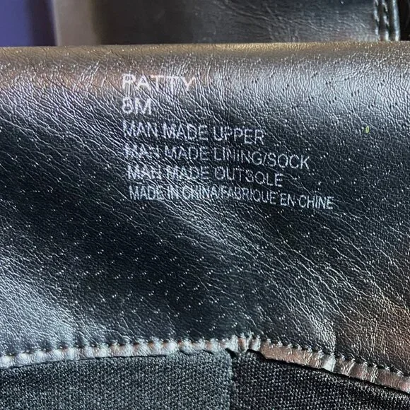 OVER THE KNEE BLACK BOOTS "PATTY"  SZ 8 PIRATE - Picture 5 of 11